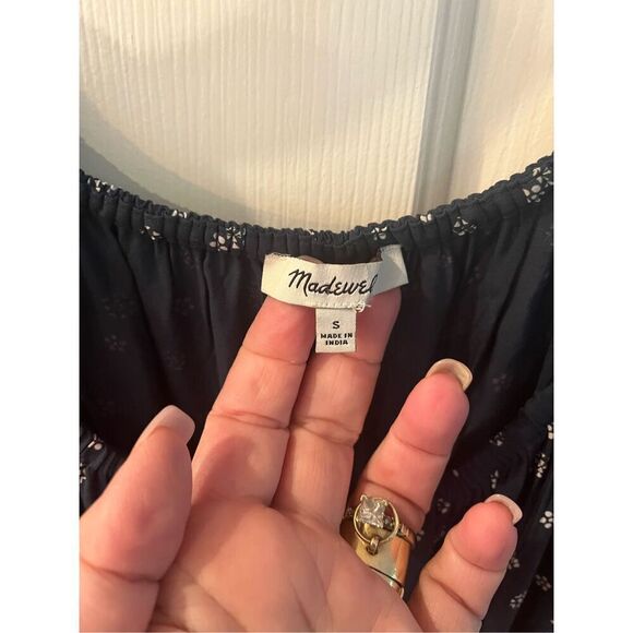 Madewell Sophia Jumpsuit in Navy Bandana sz S EUC - Picture 5 of 9